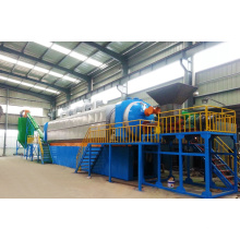 Gold supplier high quality Continuous automatic good price waste tyre pyrolysis recycling machine